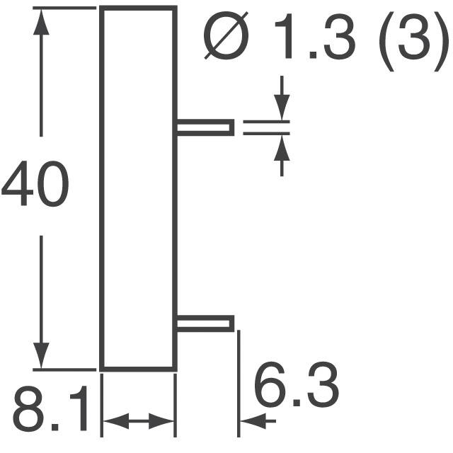 AI-4033-TWT-R PUI Audio, Inc.  Alarms Buzzers and Sirens